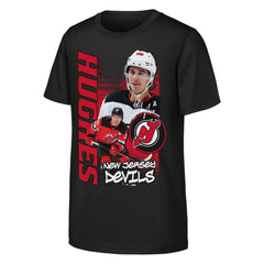 Jack Hughes New Jersey Devils Outerstuff Youth Playmaker T-Shirt