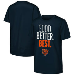 NFL Chicago Bears Outerstuff Youth Good. Better. Best. T-Shirt
