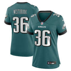 NFL Philadelphia Eagles Brian Westbrook Women's Team Retired Game Jersey