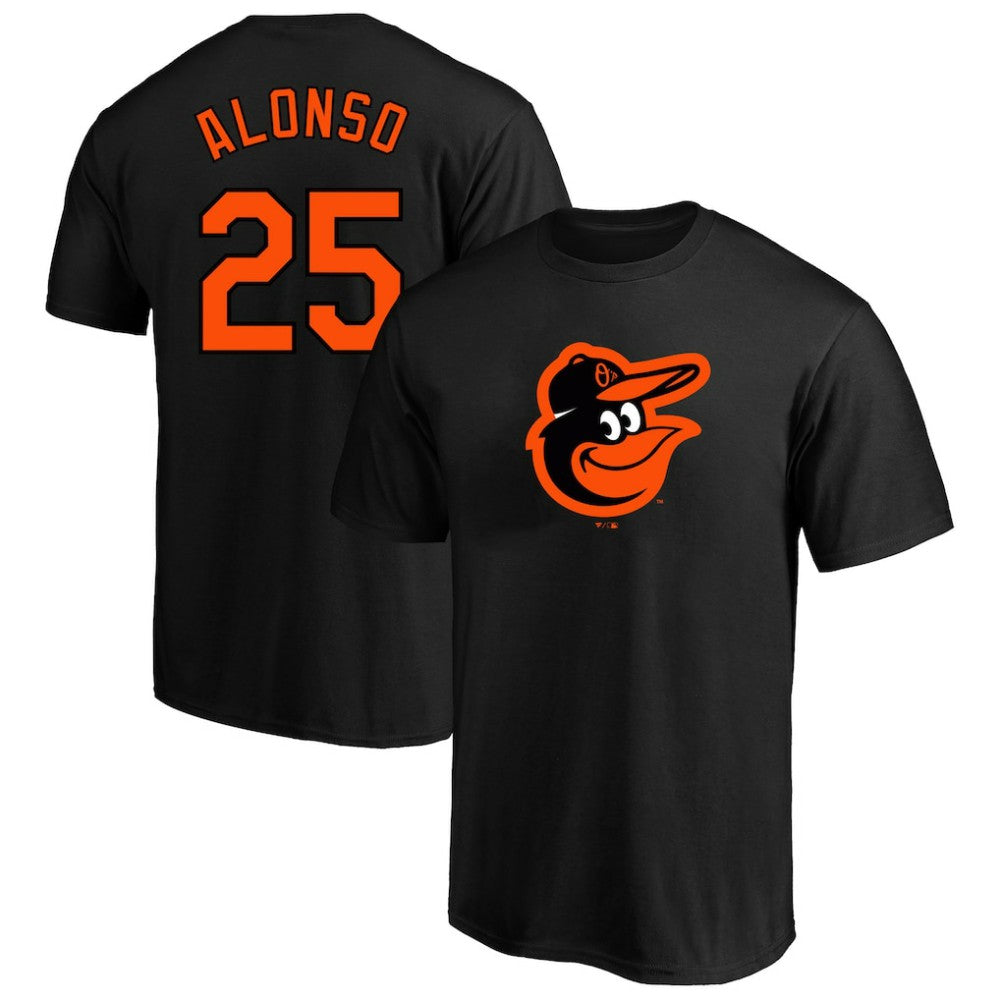Pete Alonso Baltimore Orioles Profile Big & Tall Name & Number T-Shirt - Black