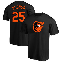 Pete Alonso Baltimore Orioles Profile Big & Tall Name & Number T-Shirt - Black