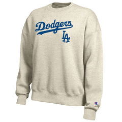 Los Angeles Dodgers Champion Women's All-Star Sweatshirt - Oatmeal