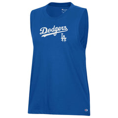 Los Angeles Dodgers Champion Women's Muscle Tank Top - Royal