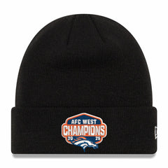 NFL Denver Broncos 2025 AFC West Division Champions Cuffed Knit Hat