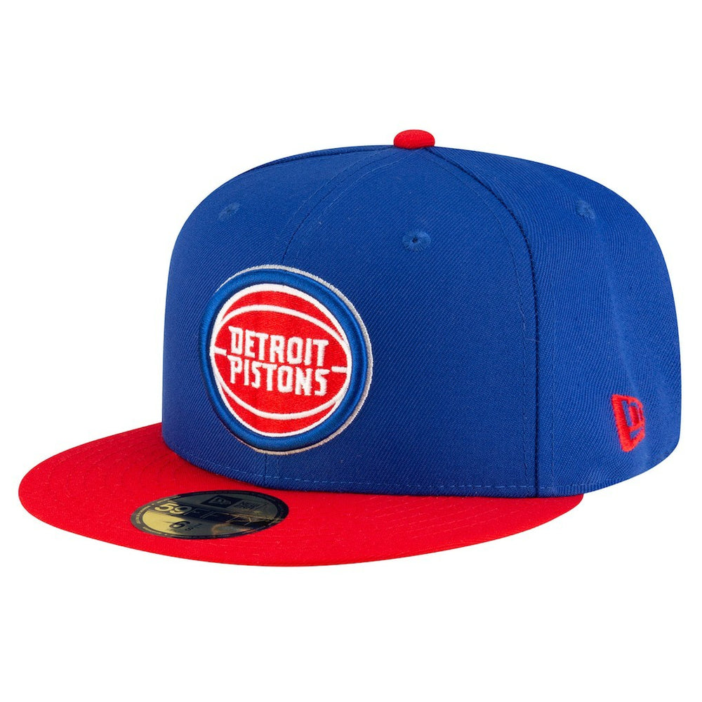 Detroit Pistons Two-Tone 59FIFTY Fitted Hat sale - Blue | New Era outlet