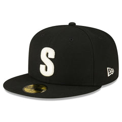 Seattle Mariners Authentic Collection 59FIFTY Fitted Hat - Black | New Era