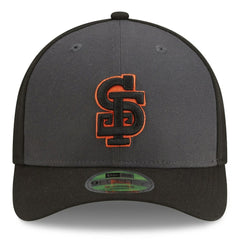 San Francisco Giants Player Replica Alternate 9FORTY M-Crown Adjustable Hat - Gray/Black | New Era