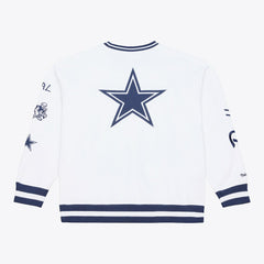 NFL Dallas Cowboys White Out Fleece Sweatshirt