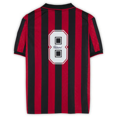 Frank Rijkaard AC Milan Autographed Red/Black Home Jersey / Soccer Online