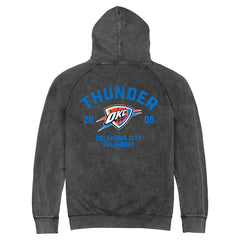 Oklahoma City Thunder Stadium Essentials Unisex Get Back Vintage Raglan Hoodie - Black outlet