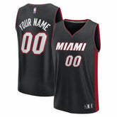 Miami Heat Fastbreak Custom Jersey - Icon Edition - Black | Fanatics shop