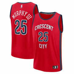 Trey Murphy III New Orleans Pelicans Fast Break Replica Player Jersey - Statement Edition - Red | Fanatics for sale