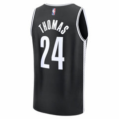Cam Thomas Brooklyn Nets Fast Break Replica Jersey - Black - Icon Edition | Fanatics outlet