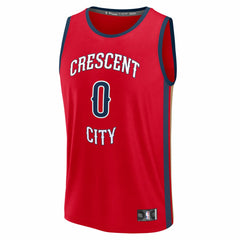 Jeremiah Fears New Orleans Pelicans Fast Break Replica Player Jersey - Statement Edition - Red | Fanatics outlet