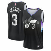 Keyonte George Utah Jazz Fast Break Replica Jersey - Statement Edition - Black | Fanatics outlet