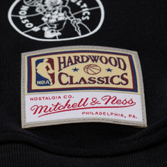 Boston Celtics Women's Hardwood Classics Script Lightweight Sweatshirt - Black | Mitchell & Ness online