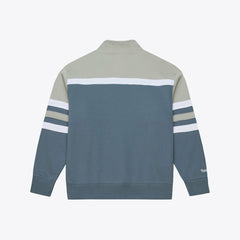 Los Angeles Lakers Thunderstorm Head Coach Quarter-Zip Jacket - Blue | Mitchell & Ness on sale