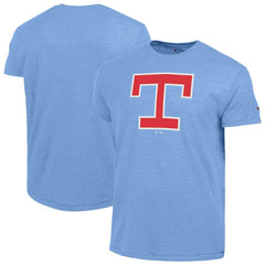 Texas Rangers Champion Cooperstown Logo Tri-Blend T-Shirt - Light Blue