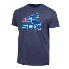 Chicago White Sox Champion Cooperstown Logo Tri-Blend T-Shirt - Navy