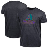 Arizona Diamondbacks Champion Cooperstown Logo Tri-Blend T-Shirt - Black