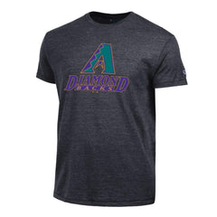 Arizona Diamondbacks Champion Cooperstown Logo Tri-Blend T-Shirt - Black