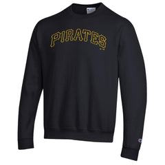 Pittsburgh Pirates Champion Powerblend Wordmark Sweatshirt - Black