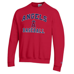 Los Angeles Angels Champion Heart & Soul Powerblend Sweatshirt - Red