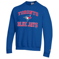 Toronto Blue Jays Champion Heart & Soul Powerblend Sweatshirt - Royal