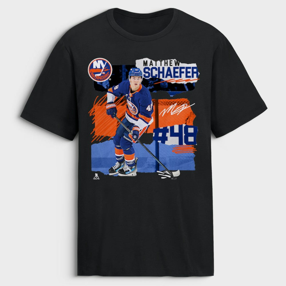 Matthew Schaefer New York Islanders Fresh Ice T-Shirt