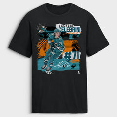 Macklin Celebrini San Jose Sharks Fresh Ice T-Shirt