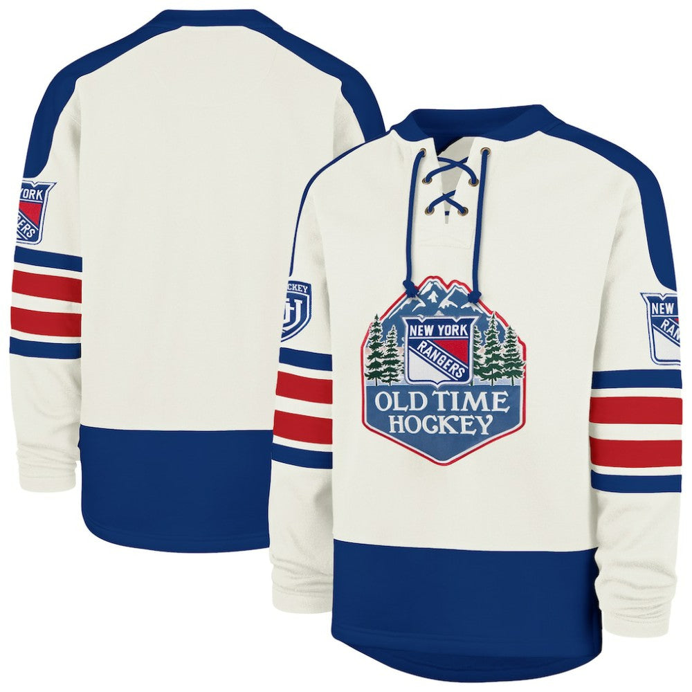 New York Rangers '47 Pond Hockey Trio Eternal Lacer Sweatshirt