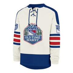 New York Rangers '47 Pond Hockey Trio Eternal Lacer Sweatshirt