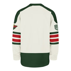 Minnesota Wild '47 Pond Hockey Trio Eternal Lacer Sweatshirt