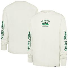 Philadelphia Phillies Quiet Please Foundation Long Sleeve T-Shirt - Cream | 47 brand