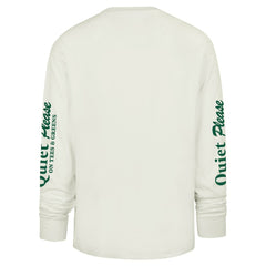 Chicago Cubs Quiet Please Foundation Long Sleeve T-Shirt - Cream | 47 brand