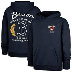 Boston Red Sox Souvenir Laurels Foundation Hoodie - Navy | 47 brand