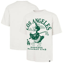 Los Angeles Dodgers Strollin' Foundation T-Shirt - Cream | 47 brand
