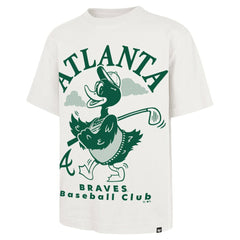 Atlanta Braves Strollin' Foundation T-Shirt - Cream | 47 brand