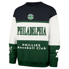 Philadelphia Phillies Tee Up Maximalist Fleece Sweatshirt - Green | 47 brand