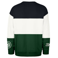 Chicago Cubs Tee Up Maximalist Fleece Sweatshirt - Green | 47 brand