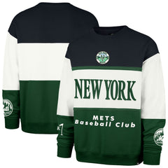 New York Mets Tee Up Maximalist Fleece Sweatshirt - Green | 47 brand