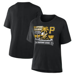 Pittsburgh Pirates Women's 2026 Spring Training Grapefruit League Hometown Special T-Shirt - Black