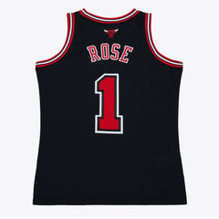 Derrick Rose Chicago Bulls 2010-11 Authentic Jersey sale - Black | Mitchell & Ness cheap