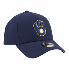 Milwaukee Brewers Youth 9FORTY A-Frame Adjustable Hat - Navy | New Era