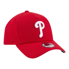 Philadelphia Phillies Youth 9FORTY A-Frame Adjustable Hat - Red | New Era