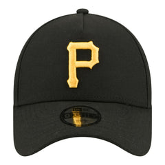 Pittsburgh Pirates Youth 9FORTY A-Frame Adjustable Hat - Black | New Era