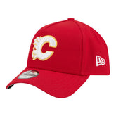 Calgary Flames New Era Youth 9FORTY A-Frame Adjustable Hat