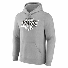 Los Angeles Kings Big & Tall Personalized Name & Number Monochrome Pullover Hoodie