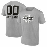Los Angeles Kings Big & Tall Personalized Name & Number Monochrome T-Shirt