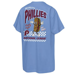 Philadelphia Phillies Cooperstown Concession T-Shirt - Light Blue | Mitchell & Ness